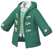 Monocolor Toggle-Button Coat