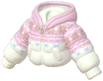 Snowflake-Trim Down Jacket