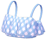Sea Salt Checkered Swimsuit
