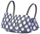 Black & White Checkered Swimsuit