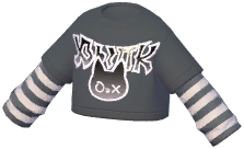 Punk Layered Sweatshirt