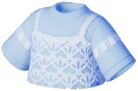 Seashell Lace Layered T-Shirt