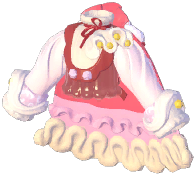 Frosted Cream Attire Robe