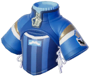 Cheer Stand-Collar Striped Top