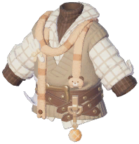Bear Bread Scarf Top