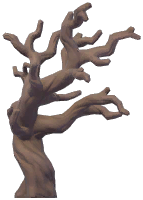 Eerie Twisted Dead Tree