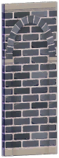 Lost City Brick Wall