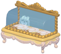 Cream Glass Showcase