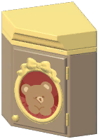 Courtesy Corner Wall Cabinet