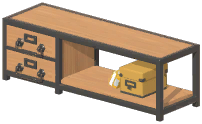 Industrial Low Cabinet