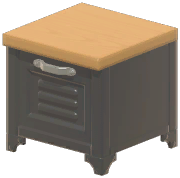 Industrial Short Drawer Cabinet