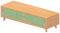 Minimalist TV Bench