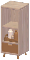 Minimalist Open Cabinet