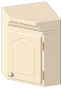 Rustic Corner Cabinet
