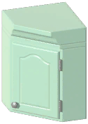 Rustic Corner Cabinet