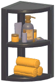 Minimalist Corner Storage