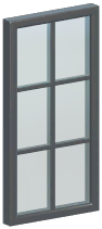 Metal Lattice Window Wall