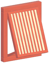 Hongfu Mullioned Window Screen