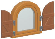 Rustic Attic Window