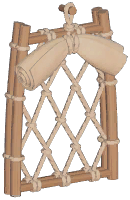 Wildness Rope Mesh Window