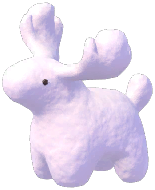Milu Tata Snow Sculpture
