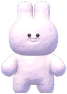 Rabbit Nia Snow Sculpture