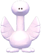Swan Dory Snow Sculpture