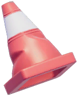 Traffic Cone Headwear