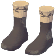 Wandering Printed Socks
