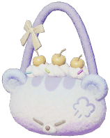 Grumpy Cream Bear Bag
