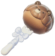 Bear & Pineapple Bun Fork