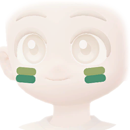 Striped Face Paint