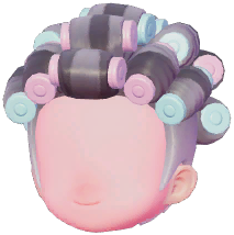 Short Permed Curls (Gradient)