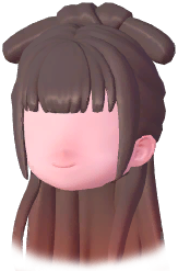 Delicate Double-Sided Flowing Hair