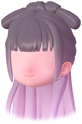 Delicate Double-Sided Flowing Hair
