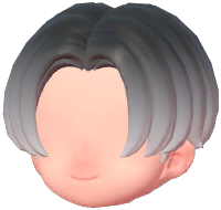 Middle-Parted Mushroom Cut (Gradient)