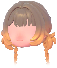 Wolf-Cut Half-Braided Buns