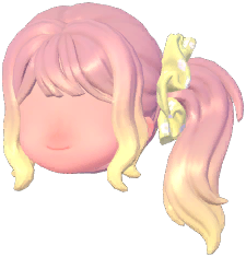 Fluffy Side Ponytail