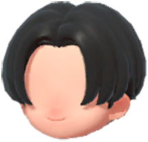 Middle-Parted Mushroom Cut