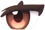 Charming Upturned Eyes