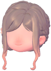 Graceful Blossom Side Bun