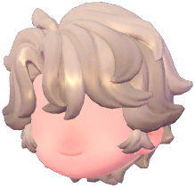 Floral Short Wavy Hair