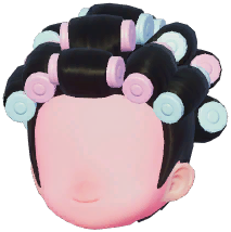 Short Permed Curls