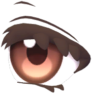 Cream Downturned Eyes