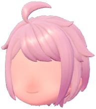 Layered Bob w/ Ahoge
