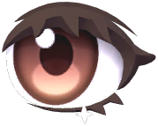 Snow-Melting Downturned Eyes