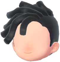 Side-Parted Dreadlocks