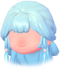 Long Hair w/ Two Buns