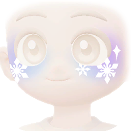 Snowflake Frostbite Makeup