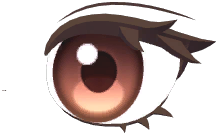 Moist Downturned Eyes